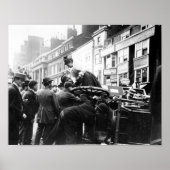 Een straatongeval poster (Voorkant)