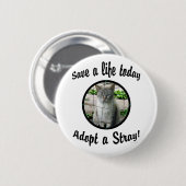 Een strakke Button aannemen (Voorkant /achterkant)