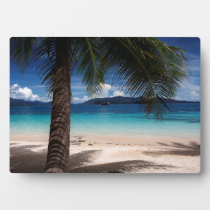 Een strand op Koh Wai Island in Thailand Fotoplaat