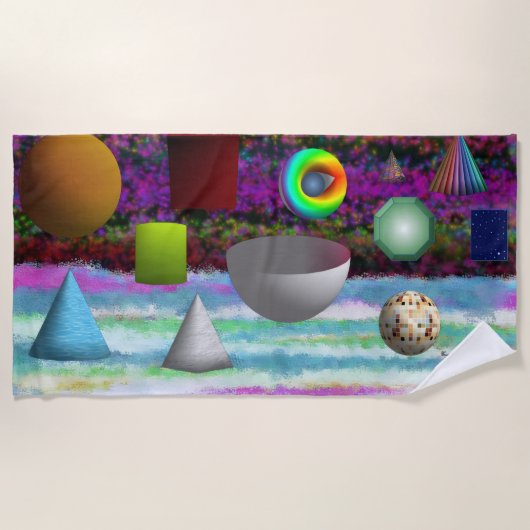 Een strandlaken bij JP's Artsy Ware (Voorkant)