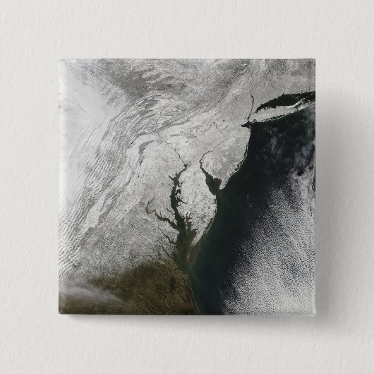 Een strenge winter storm 2 vierkante button 5,1 cm (Voorkant)