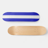 Eén Stripe Longboard Skateboard (Horizontaal)