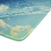 Een strooi van wolken snijplank (Hoek)