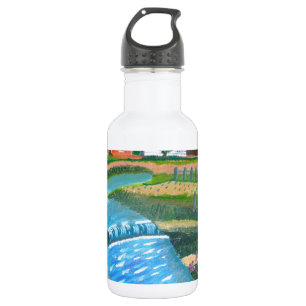 Een stroom van het Land Waterfles