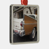Een Studebaker Silver Hawk Classic Car geparkeerd  Metalen Ornament (Rechts)
