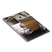 Een Studebaker Silver Hawk Classic Car geparkeerd  Notitieboek (Rechterzijde)