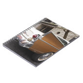 Een Studebaker Silver Hawk Classic Car geparkeerd  Notitieboek (Linkerzijde)