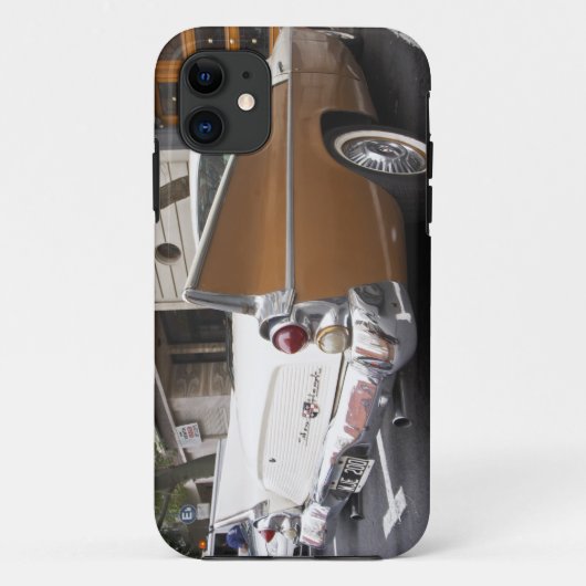 Een Studebaker Silver Hawk klassieke auto geparkee Case-Mate iPhone Case (Achterkant)