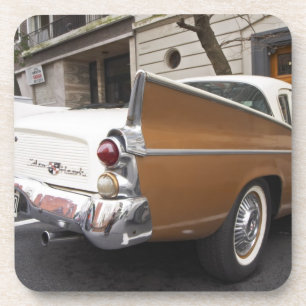 Een Studebaker Silver Hawk klassieke auto geparkee Drankjes Onderzetter