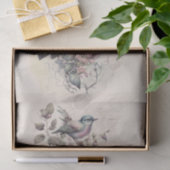 Een studie in Rozen en tijdsafhankelijke papieren Tissuepapier (Geschenk)