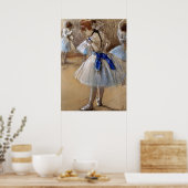 Een studie van een danser - Edgar Degas - c1890 Poster (Keuken)