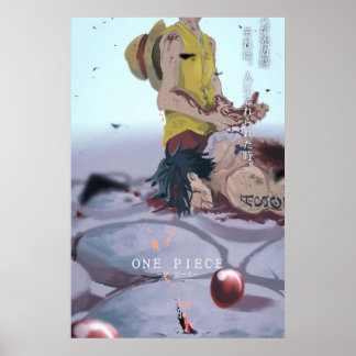 Eén stuk Ace Death Poster
