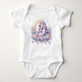 Eén stuk Baby Bodysuit (Voorkant)