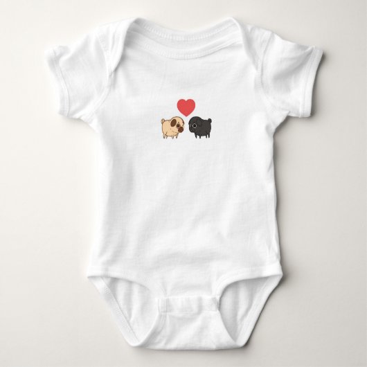 Eén stuk baby romper (Voorkant)