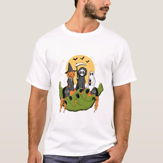 Een stuk Halloween T-shirt (Voorkant)
