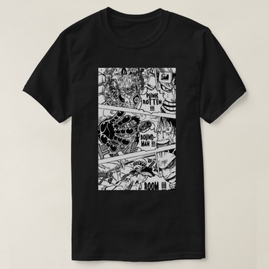 Eén stuk Manga Classic T-shirt (Design voorkant)
