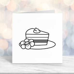 Een stuk van de Dek op een Bord Zelfinktende Stempel