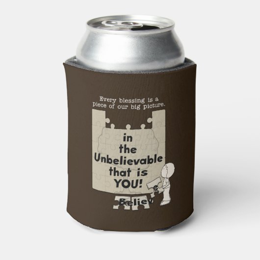 Een stuk van het Grote Afbeelding Blikjeskoeler (Blikje Achterkant)