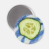 Een stuk zomer magneet (Voorkant / Achterkant)