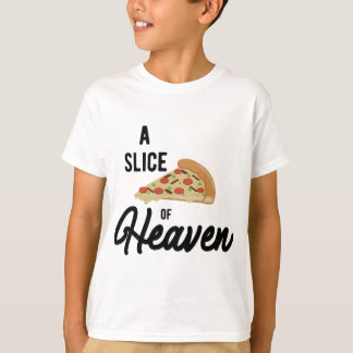 Een stukje hemelmystieke pizza t-shirt
