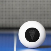 Een stukje pi-cijfers pingpongballen (Net)