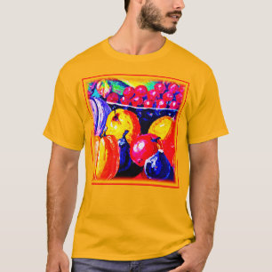 Een Stunning Fruitig Olie Schilderij. Koop Nu T-shirt