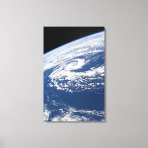 Een subtropische cycloon canvas afdruk