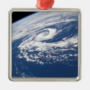 Een subtropische cycloon metalen ornament