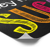 Een succesvol leslokaal of Kantoor Poster (Hoek)