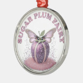 Een suikerpruimenfee metalen ornament (Links)