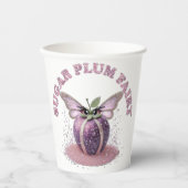 Een suikerpruimenfee papieren bekers (Voorkant)
