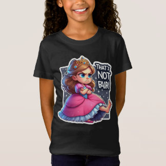 Een sullige jonge prinses t-shirt