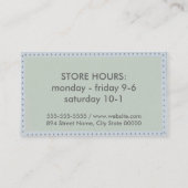 Een supergeweldige kaart visitekaartje (Achterkant)