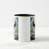 Een superheld panda. mok (Midden)