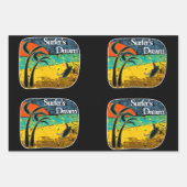 Een surferdroom inpakpapier vel (Voorkant)