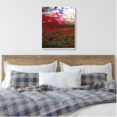 Een surrealistisch kunstwerk canvas afdruk (Insitu (Slaapkamer))