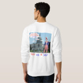 Een sweatshirt. Gelukkige 4e. rat/unclesam Trui (Achterkant volledig)
