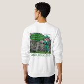 Een sweatshirt. Gelukkige St. Patrick's Day. Iers Trui (Achterkant volledig)