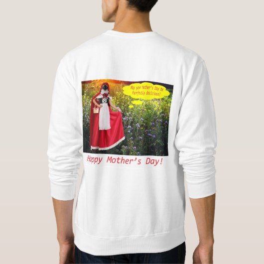 Een sweatshirt. Happy Moederdag. ragdollcat/l Trui (Achterkant)