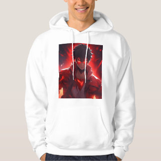 Een sweatshirt met een afbeelding anime.