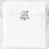 Eén Sweet Dialyse Tech Dialyse Technicia Gift Vierkante Sticker (Tas)