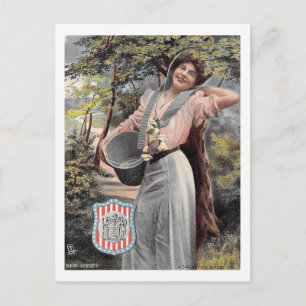 Een Sweet New Jersey Shields Girl, Briefkaart