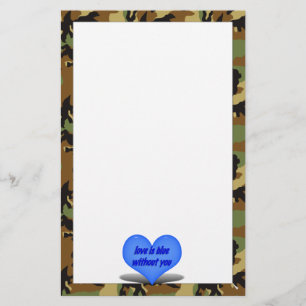 Een Sweethearts Love Letter Briefpapier