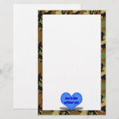 Een Sweethearts Love Letter Briefpapier (Voorkant / Achterkant)