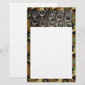 Een Sweethearts Love Letter Briefpapier (Voorkant / Achterkant)