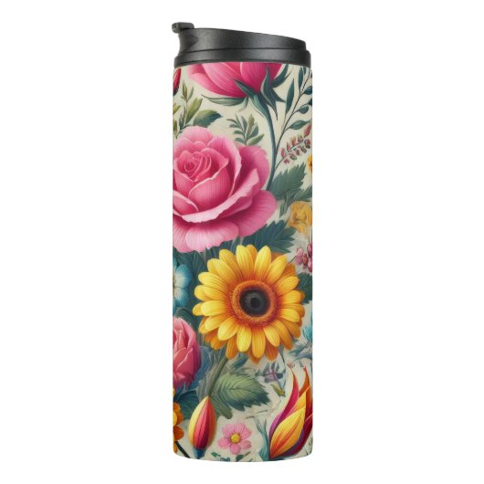 Een symfonie van Blooms Thermosbeker (Geroteerd rechts)