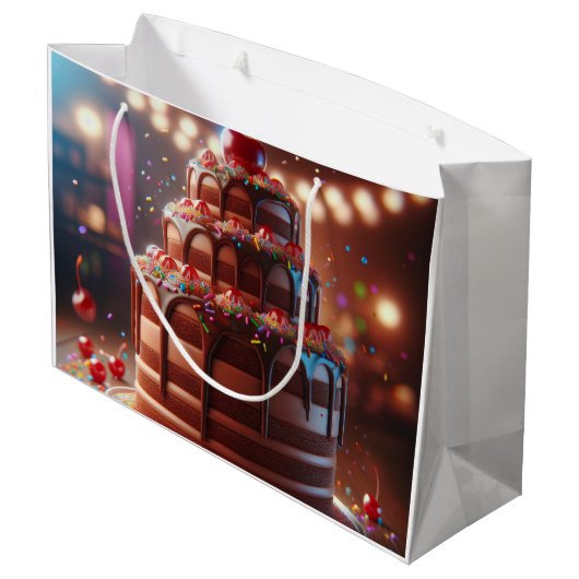 Een Symfonie van Zoetheid Groot Cadeauzakje (Achterkant Gekanteld)