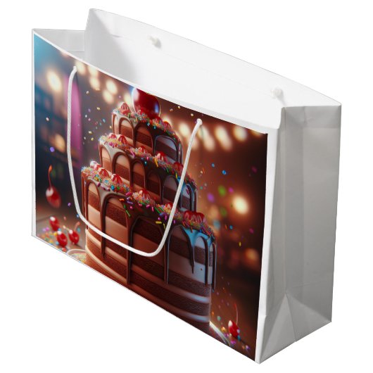 Een Symfonie van Zoetheid Groot Cadeauzakje (Voorkant Gekanteld)