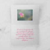 EEN SYMPATHIEKAART VOOR ÉÉN ROOS BEDANKKAART (Binnen)