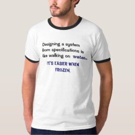 Een systeem t-shirt ontwerpen